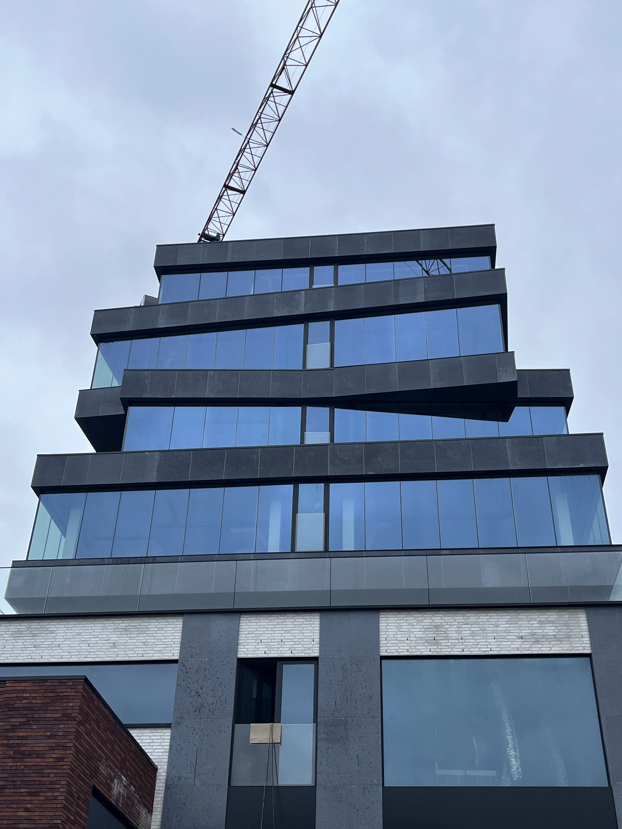 Façade pierre bleue