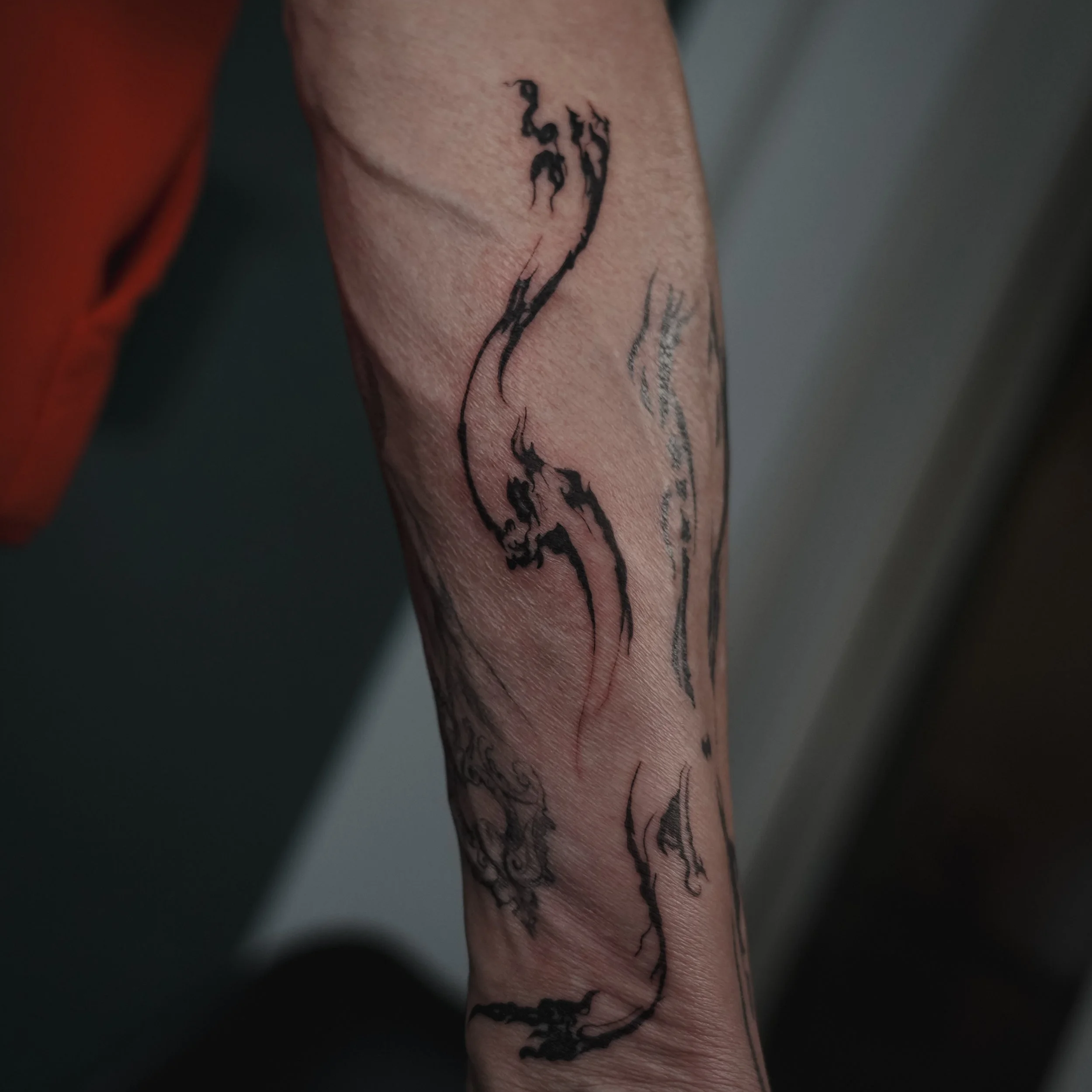 fineline sigilism symbolism tattoo