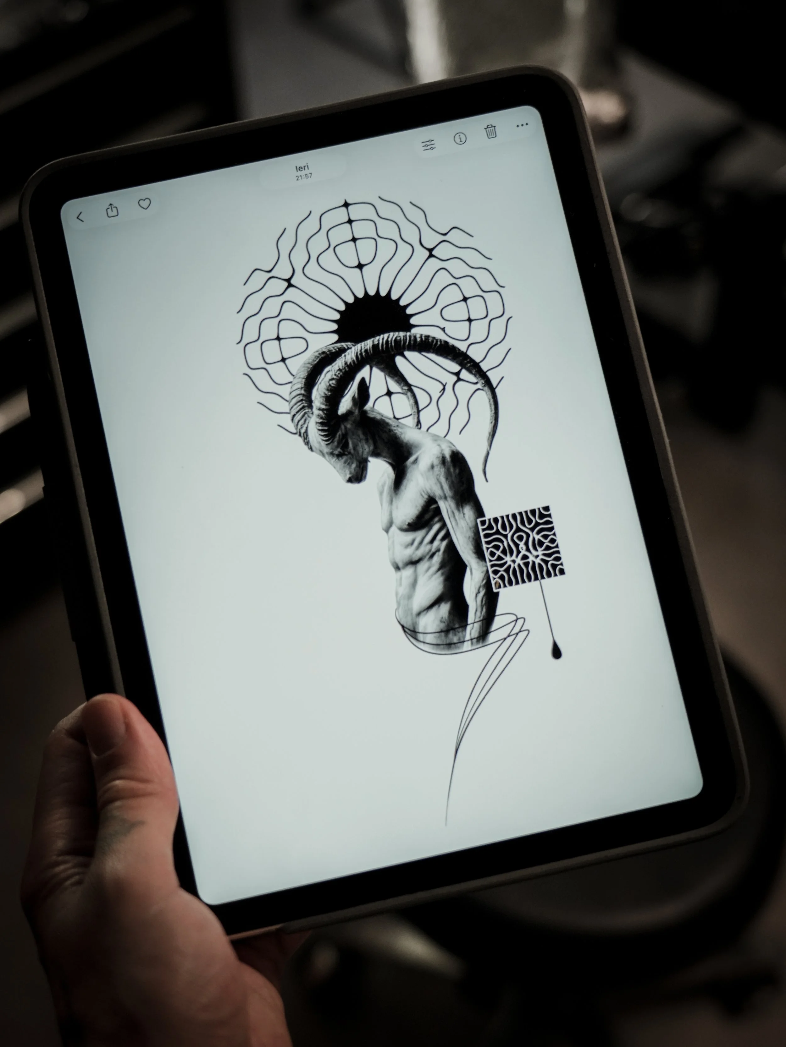 Microrealism tattoo design made by Thomas Tranchina