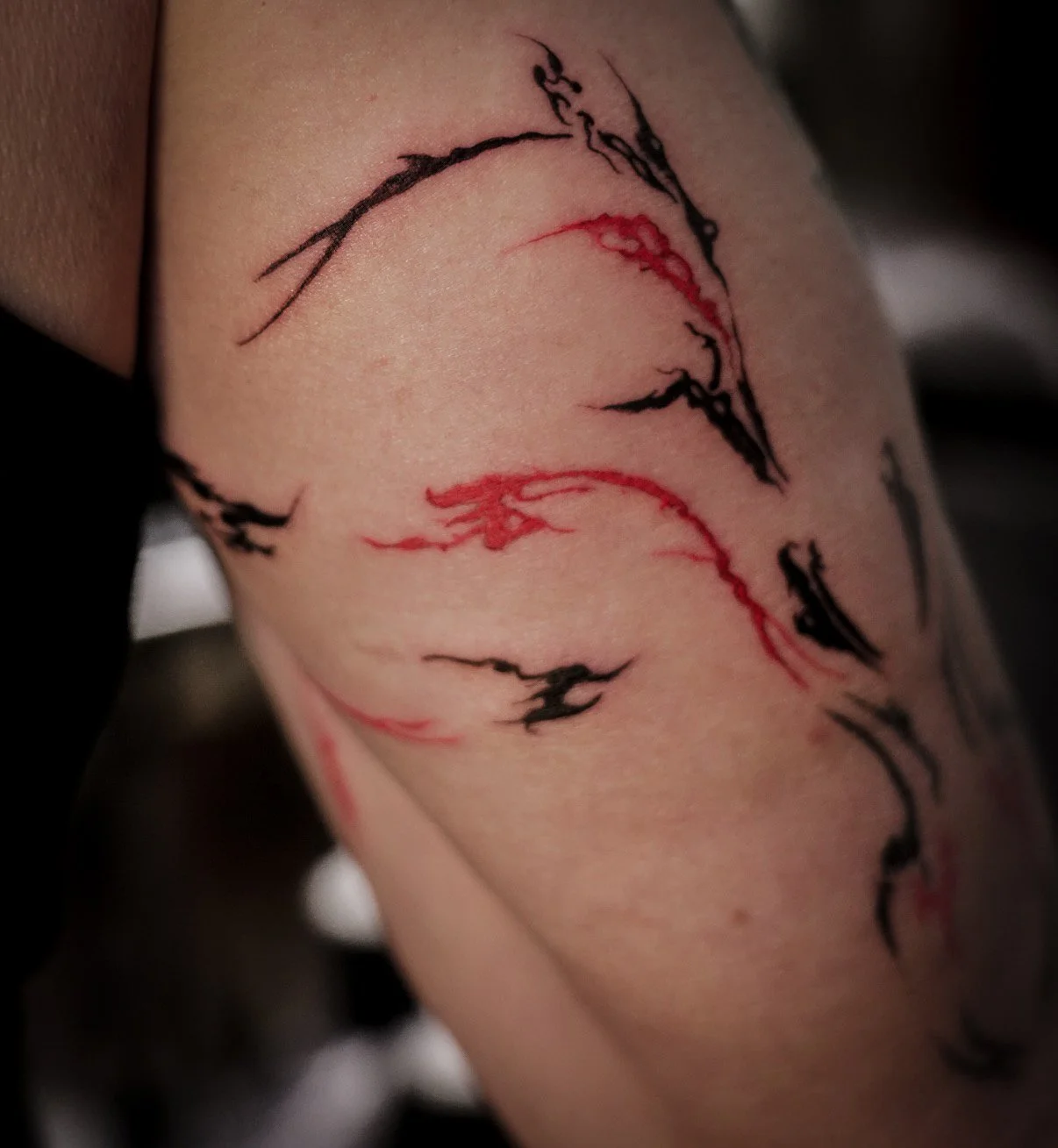 Sigilism Ornamental Upper Arm Tattoo by Thomas Tranchina