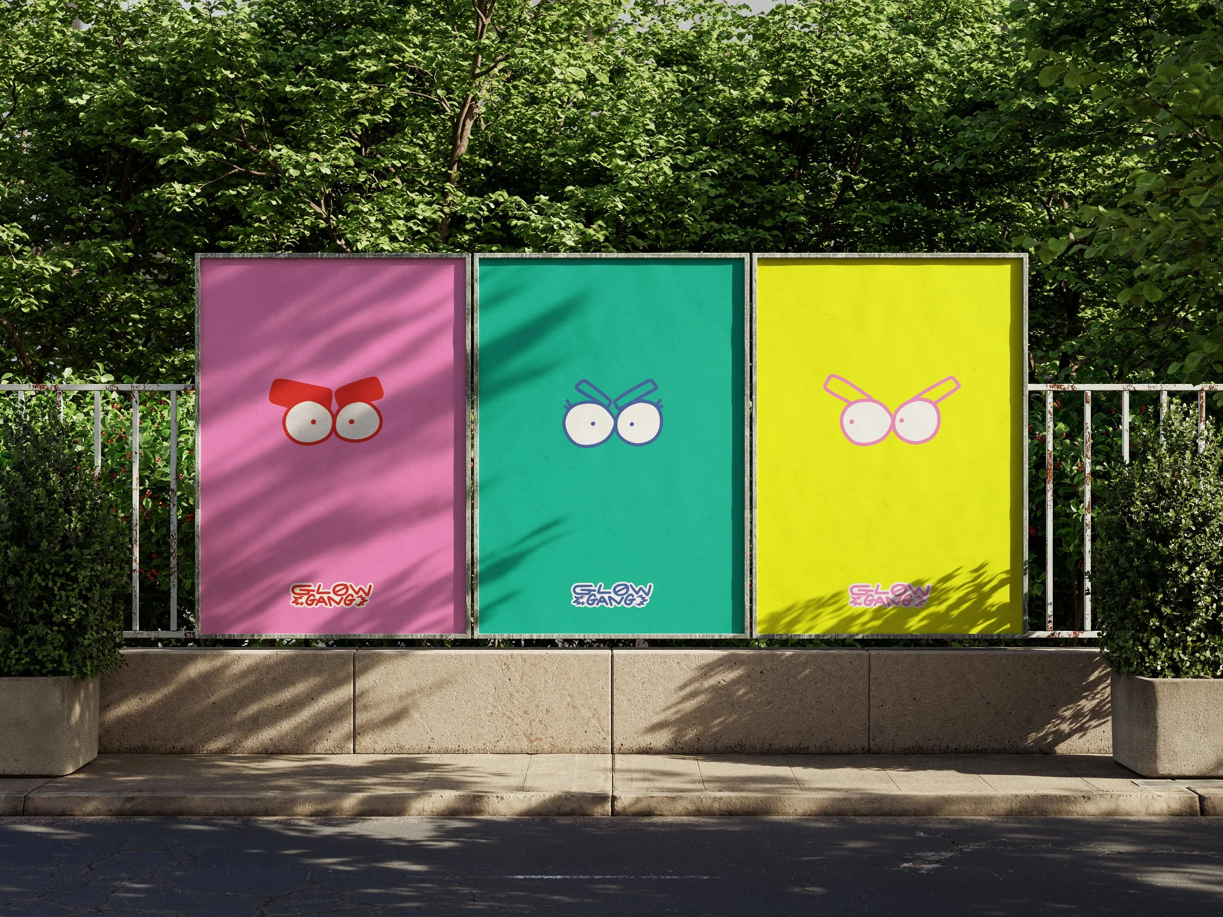 Logo + eyes billboard mockups_Glow Gang.jpg