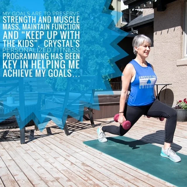 Client Story - Sheryl's Fitness Journey At Home!