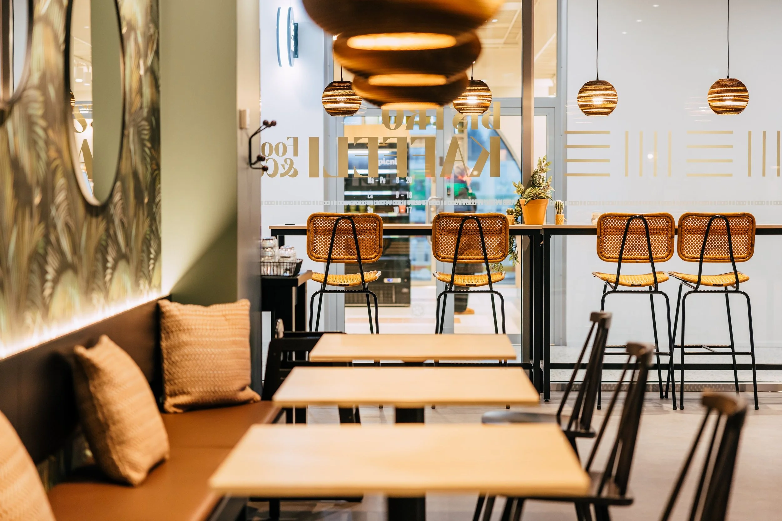 Tunnelmallinen ravintola