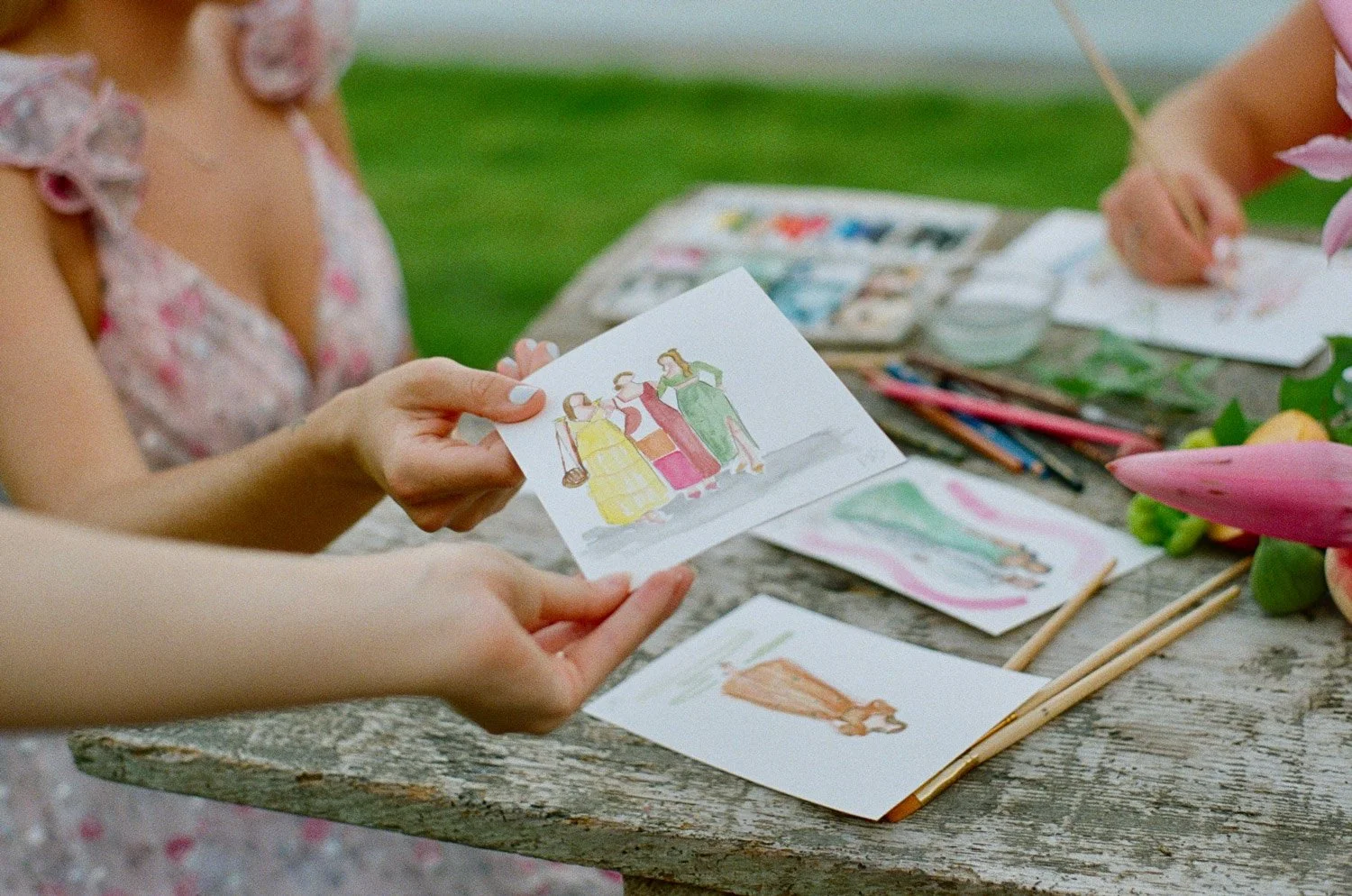 Watercolor Guest Portraits