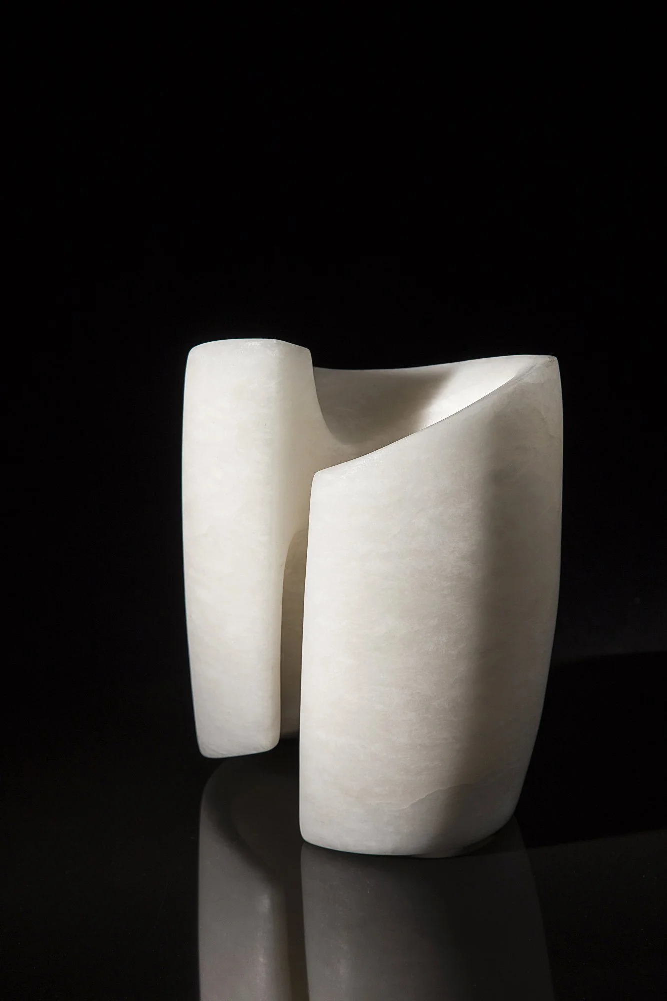 Cylinder, 2022, Alabaster