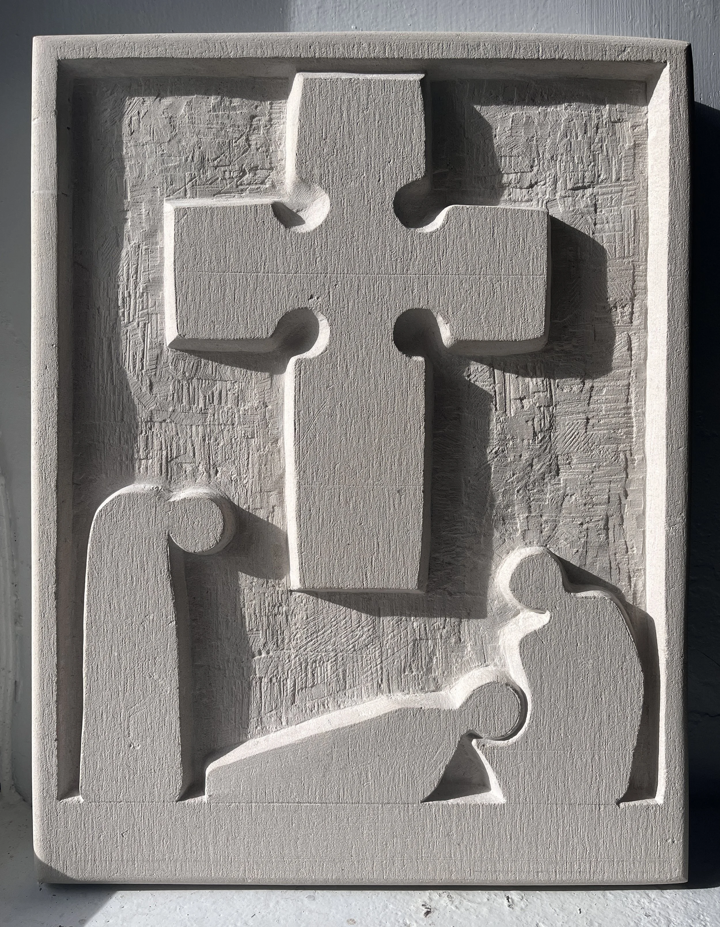 Pieta, 2024-25, Portland Stone