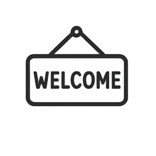 Puppy learning calm socialisation skills during in-home training session - Icon