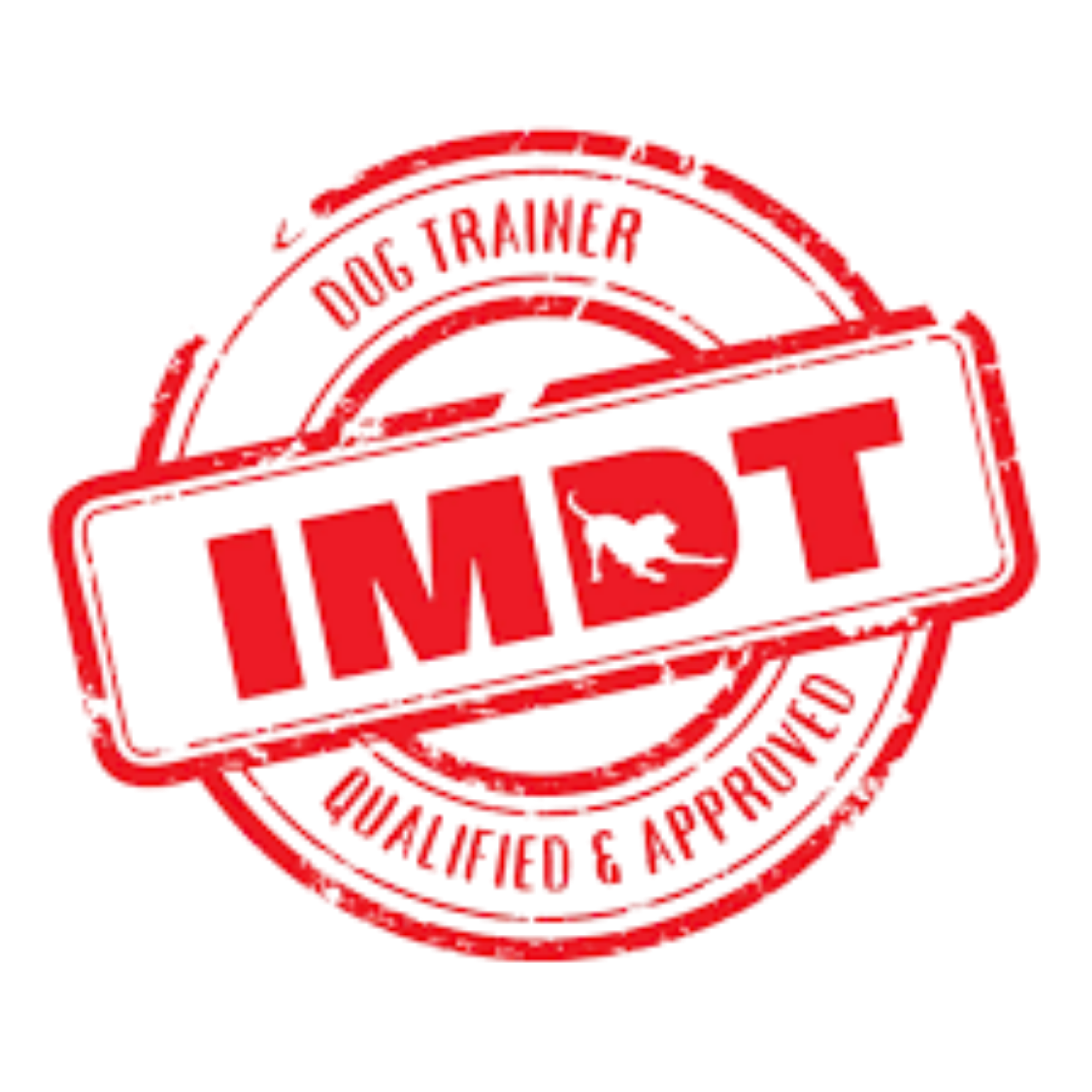 IMDT qualified dog trainer logo Mannering Barton Dog Training Richmond London