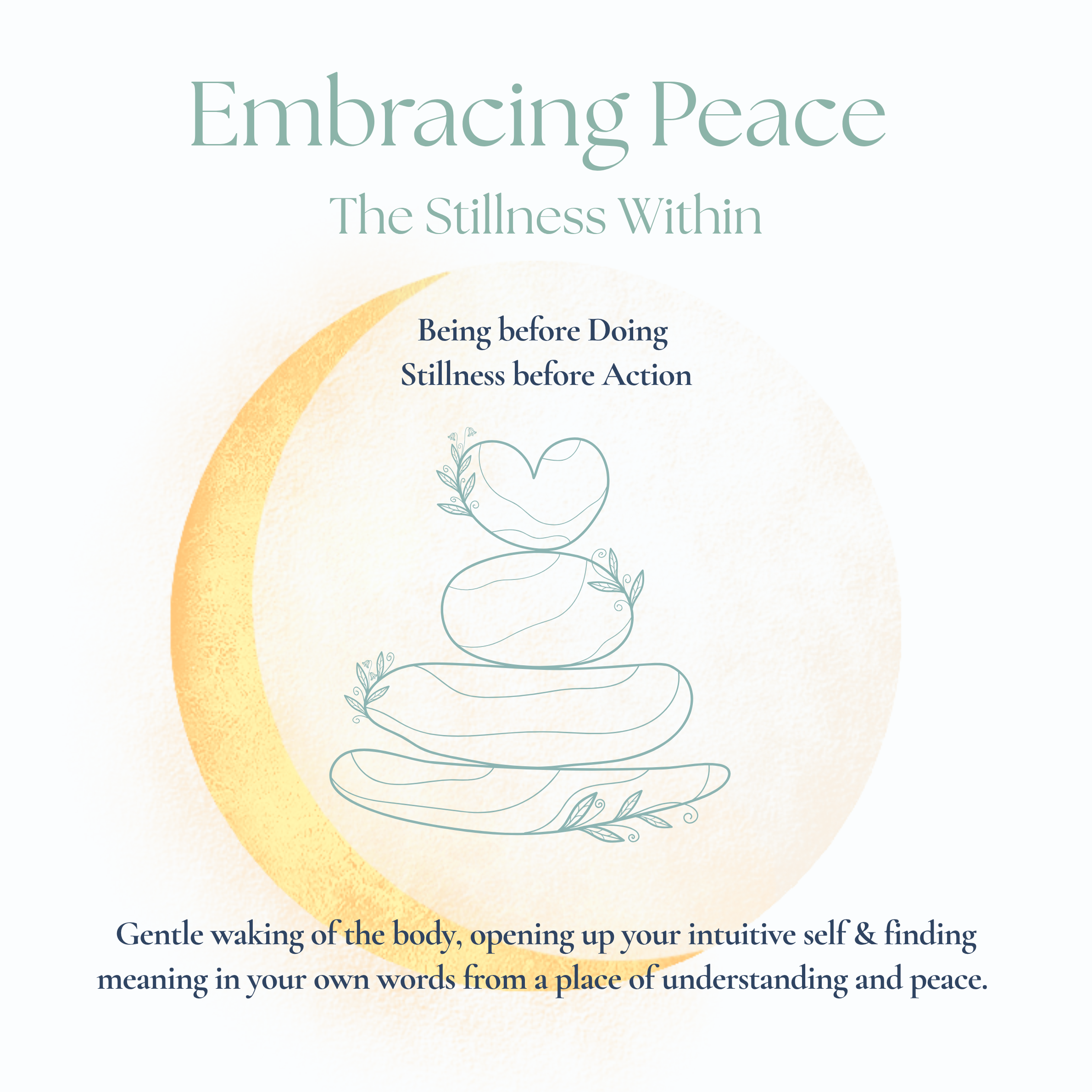 Embracing Peace- Monthly Half-Day Grounding Retreat