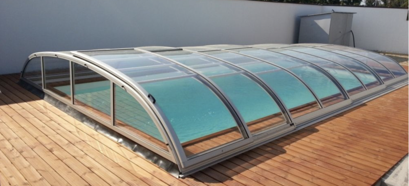 Basic polikarbonát medencefedés