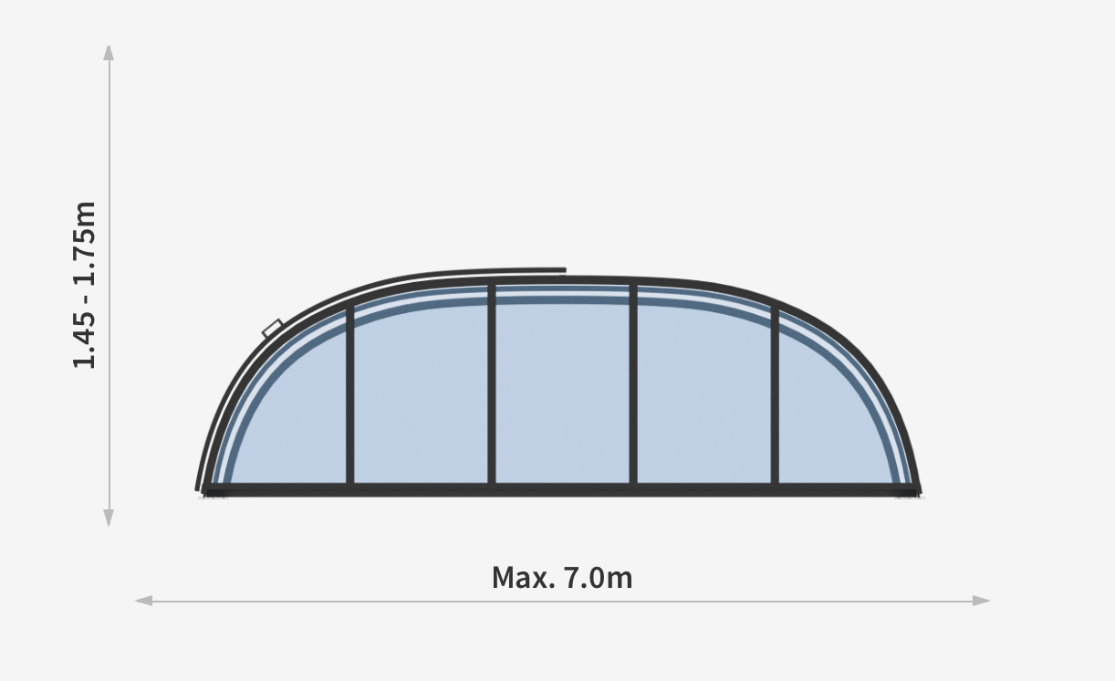 Neptune medencefedés méretek