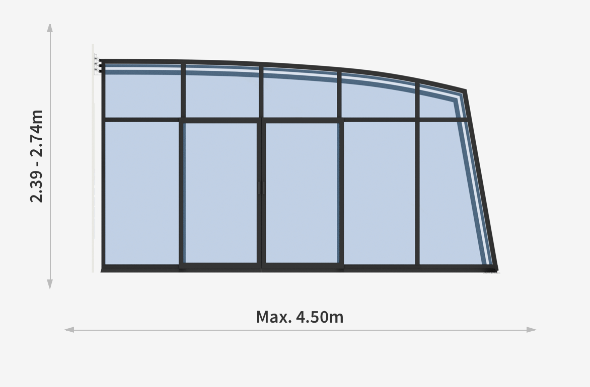 cornert terasz és medencefedés