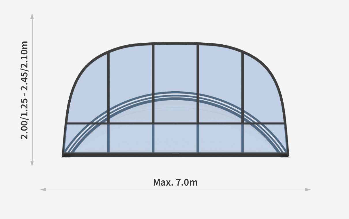 Classic plus medencefedés méretek