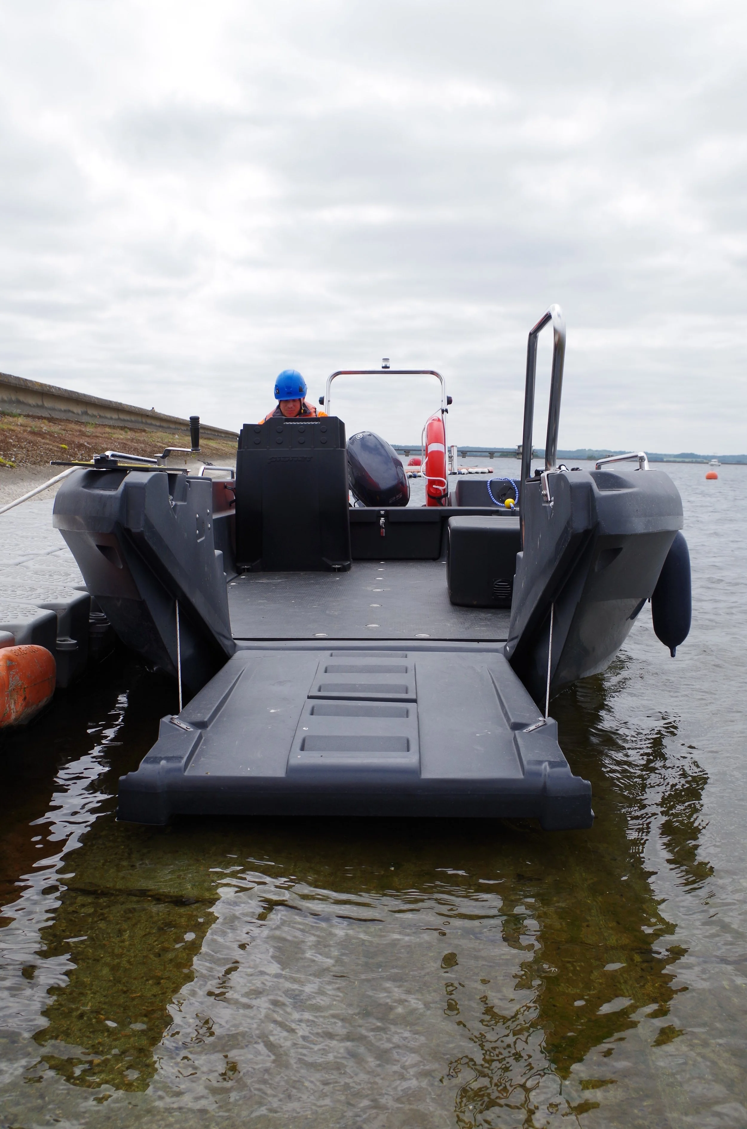 We offer safety boat support 