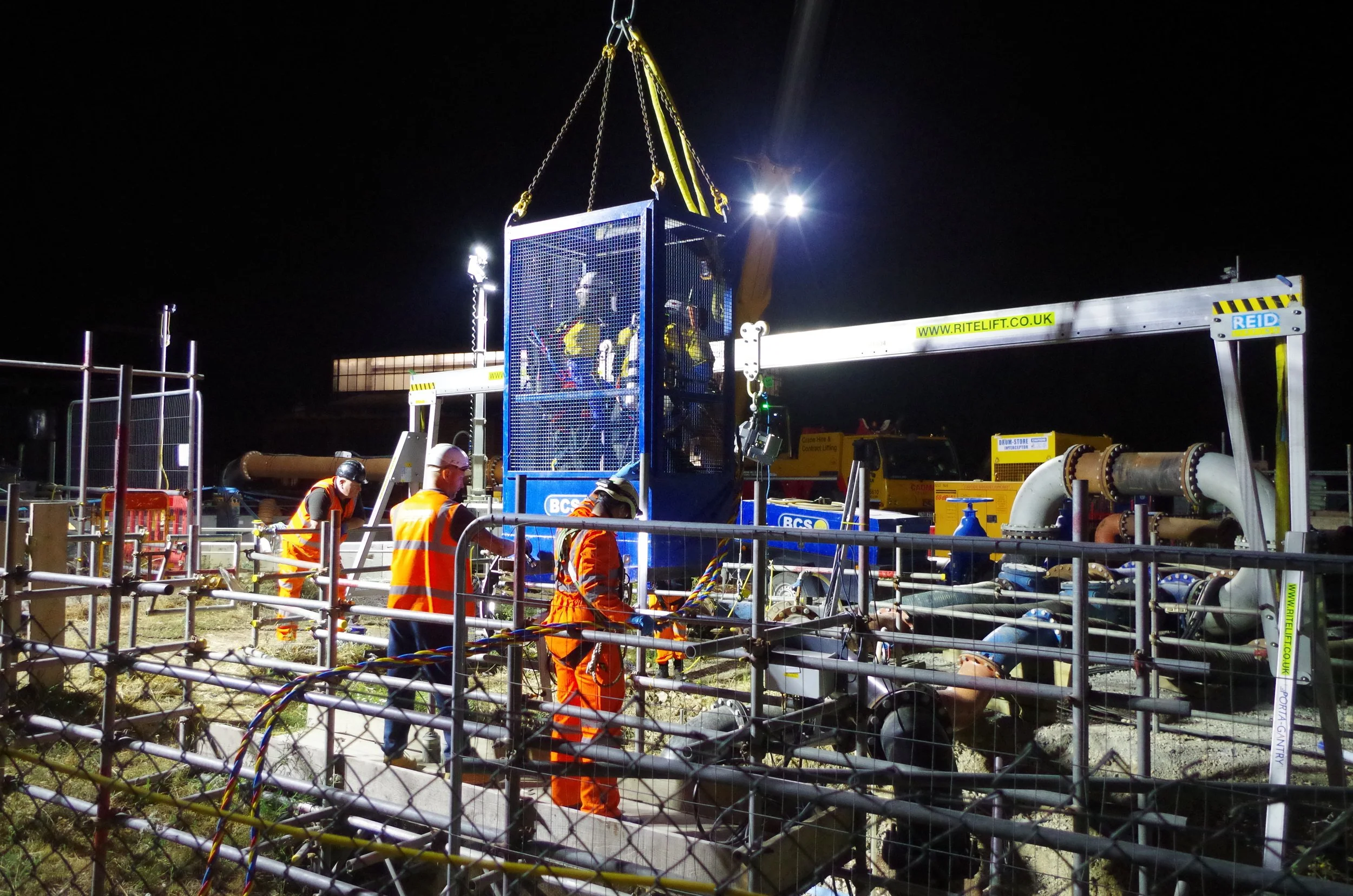 We offer high risk and rescue confined space access 