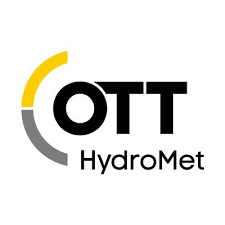 Ott HydroMet logo with yellow, gray, and black design elements.