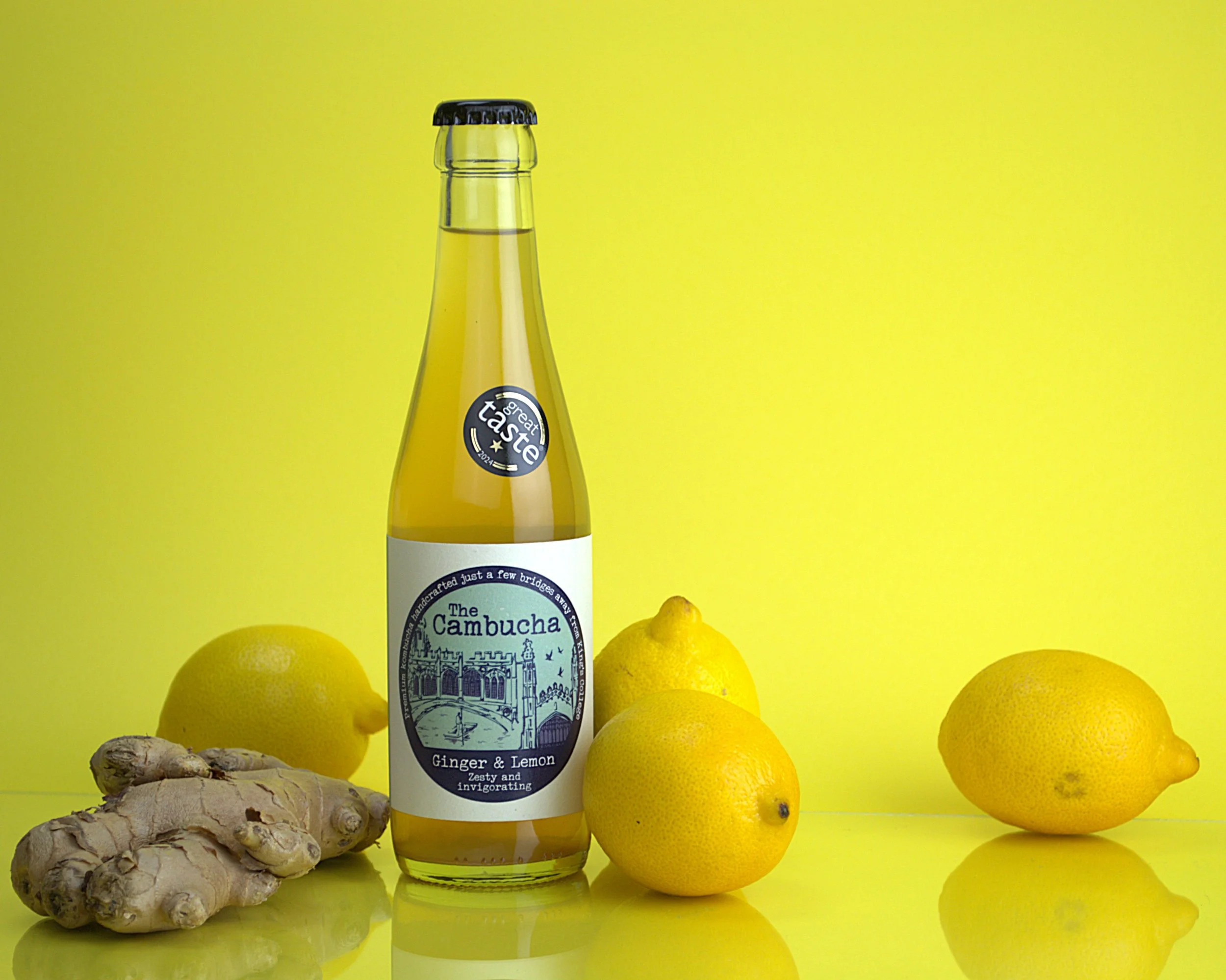The Cambucha™ Ginger & Lemon 250ml