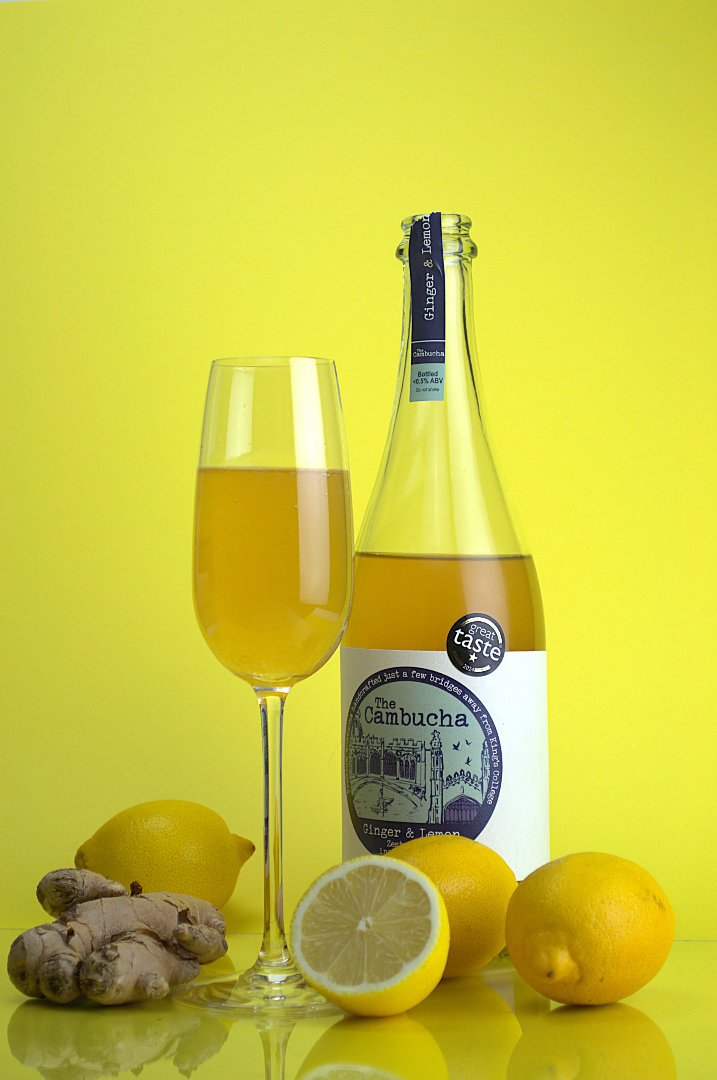 The Cambucha™ Ginger & Lemon 750ml