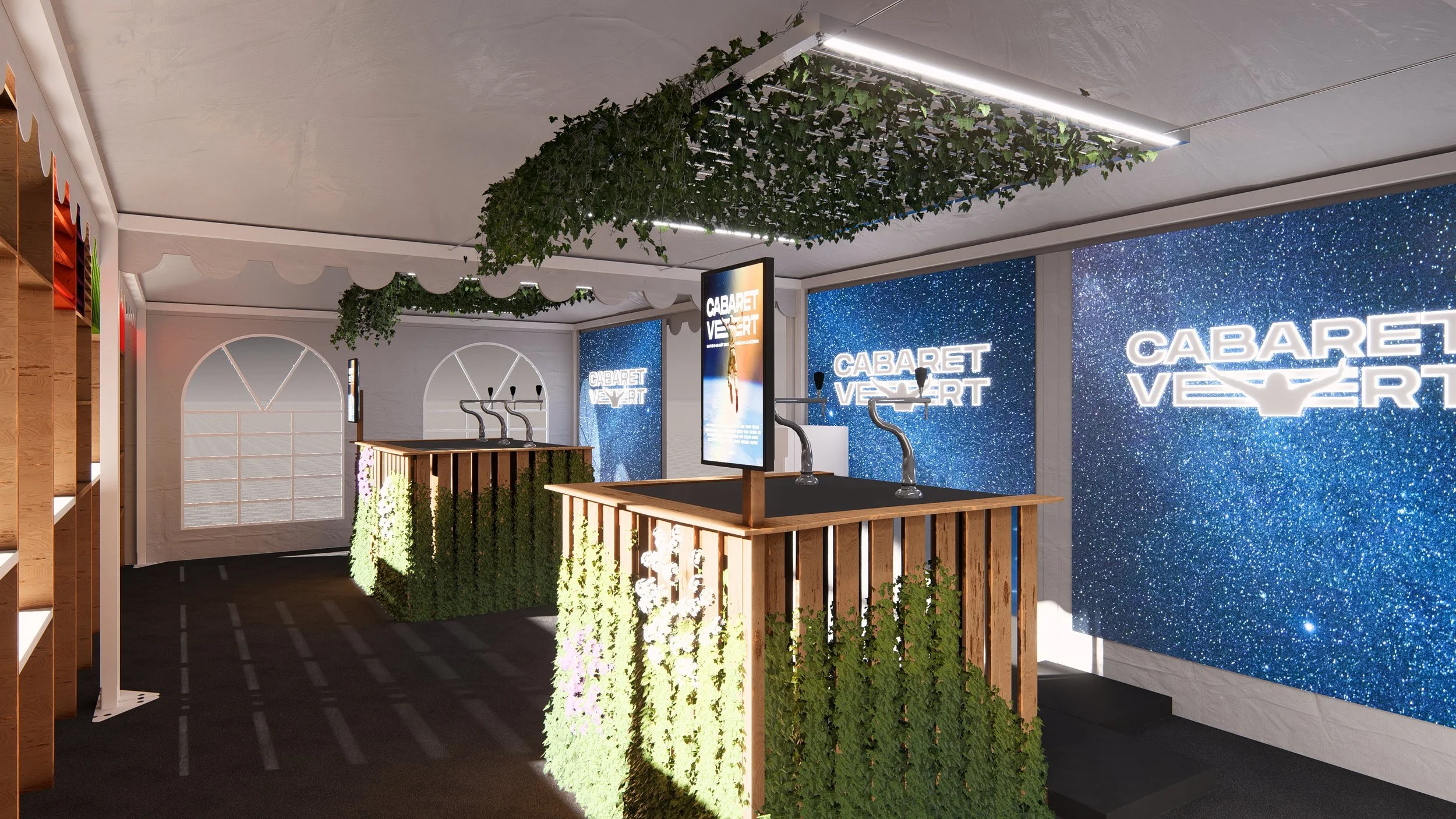 Modélisation d'un bar de festival