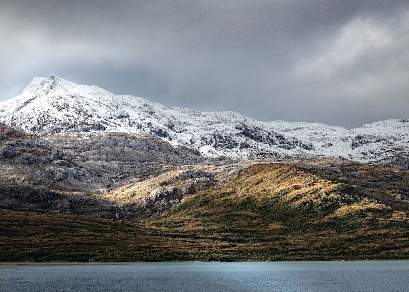 Mountain Scene, Patagonia 

  Land + Terrain  	