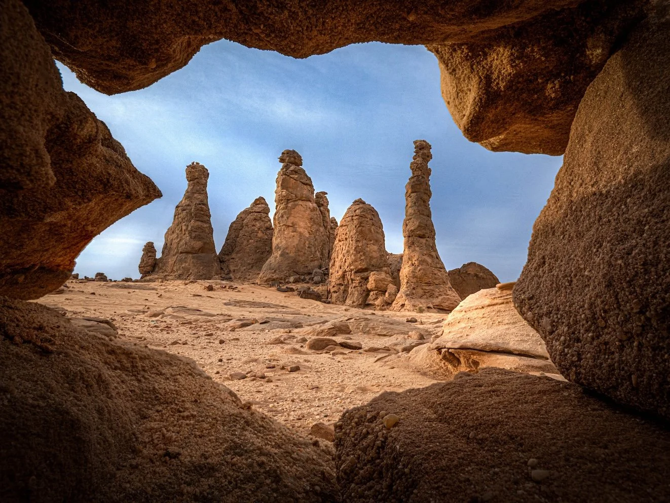 Though The Aperture 

  Arid + Desert, Land + Terrain  