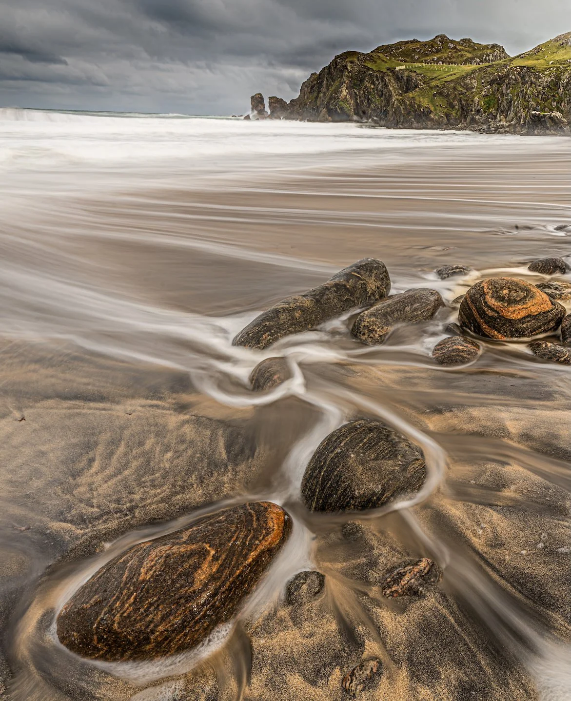Dalmore Bay, Outer Hebrides

  Land + Terrain, Water + Edges  	