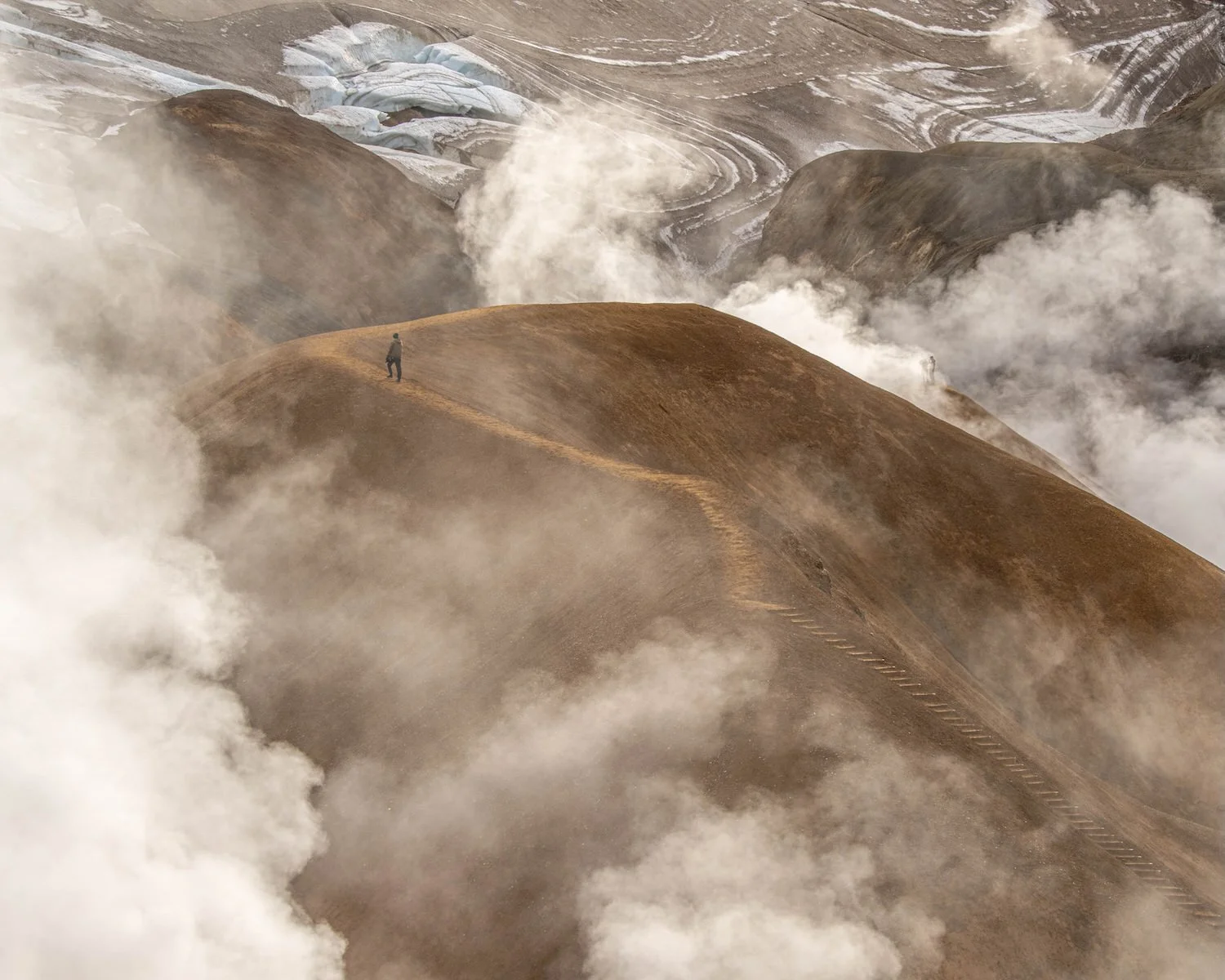 Rising Above the Steam – Iceland 

  Land + Terrain, Atmosphere + Light  	