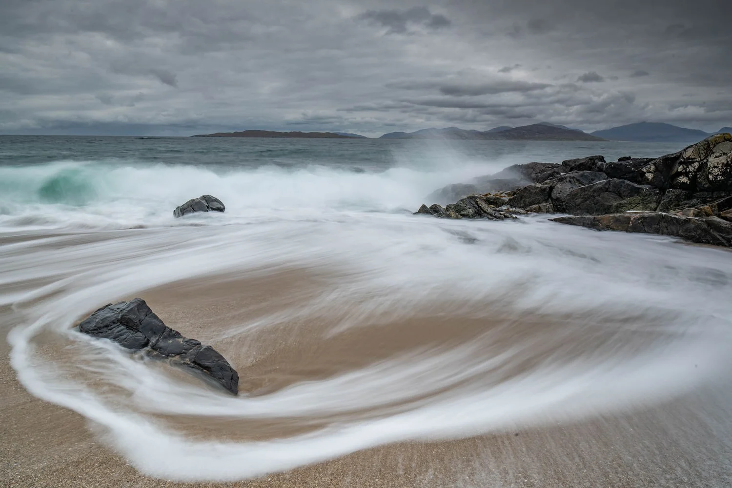 Bag Steinigidh Beach, Outer Hebrides

  Land + Terrain, Water + Edges  	