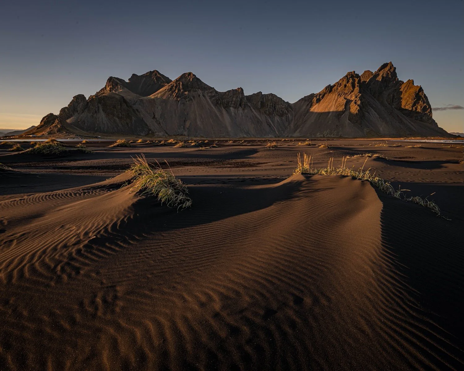 Vestahorn Dunes – Iceland 

  Land + Terrain, Arid + Desert  	