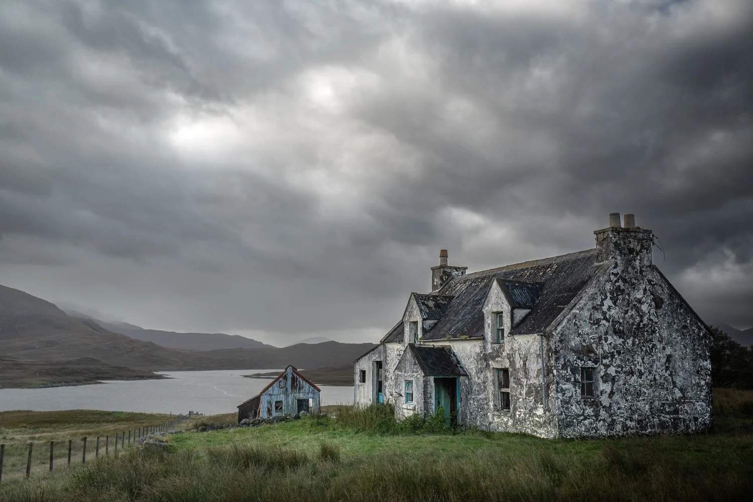 Derelict Croft House, Outer Hebrides

  Built Traces, Atmosphere + Light  	