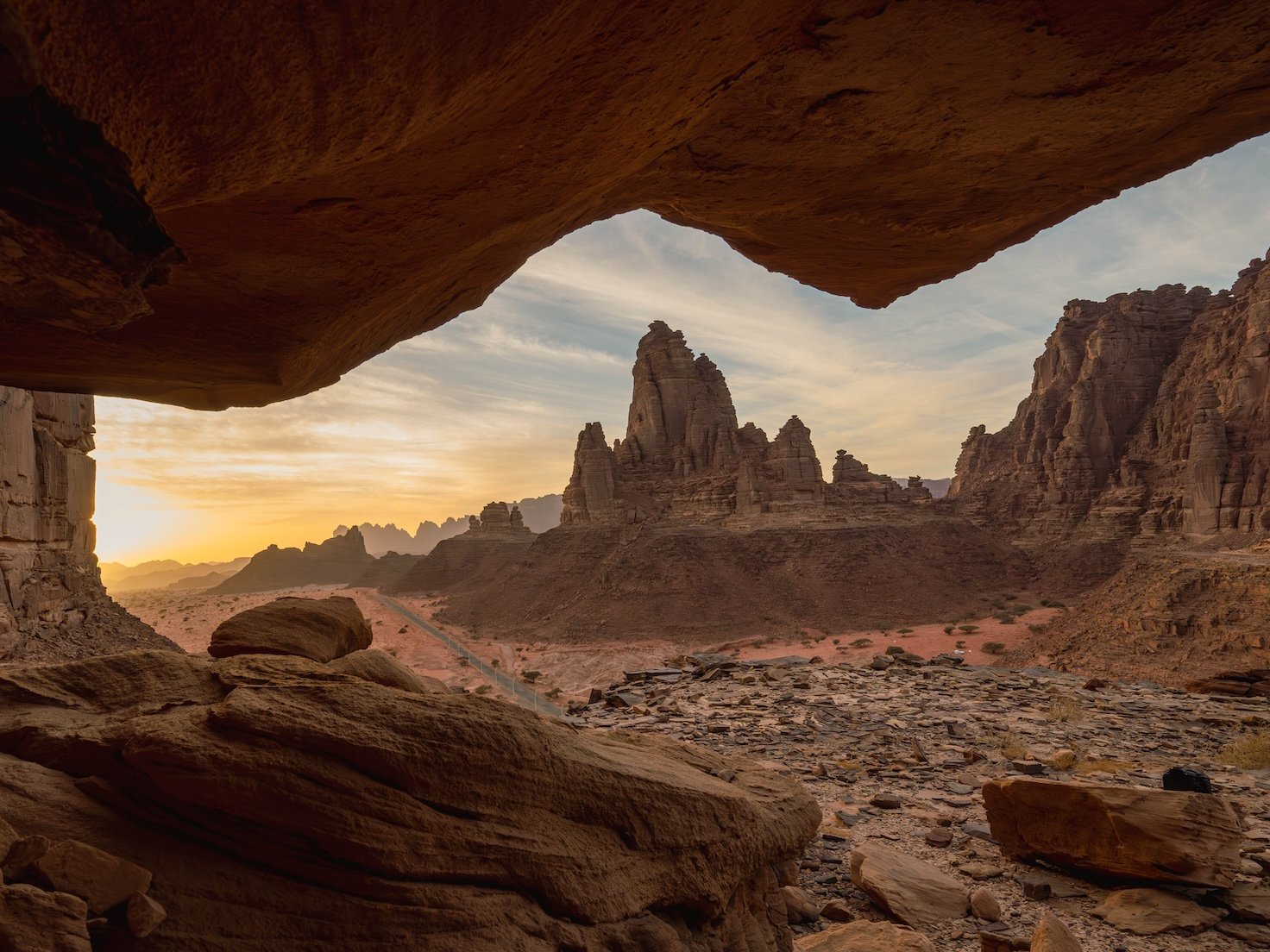 Sanctuary Of Stone - Saudi Arabia 

  Arid + Desert, Land + Terrain  