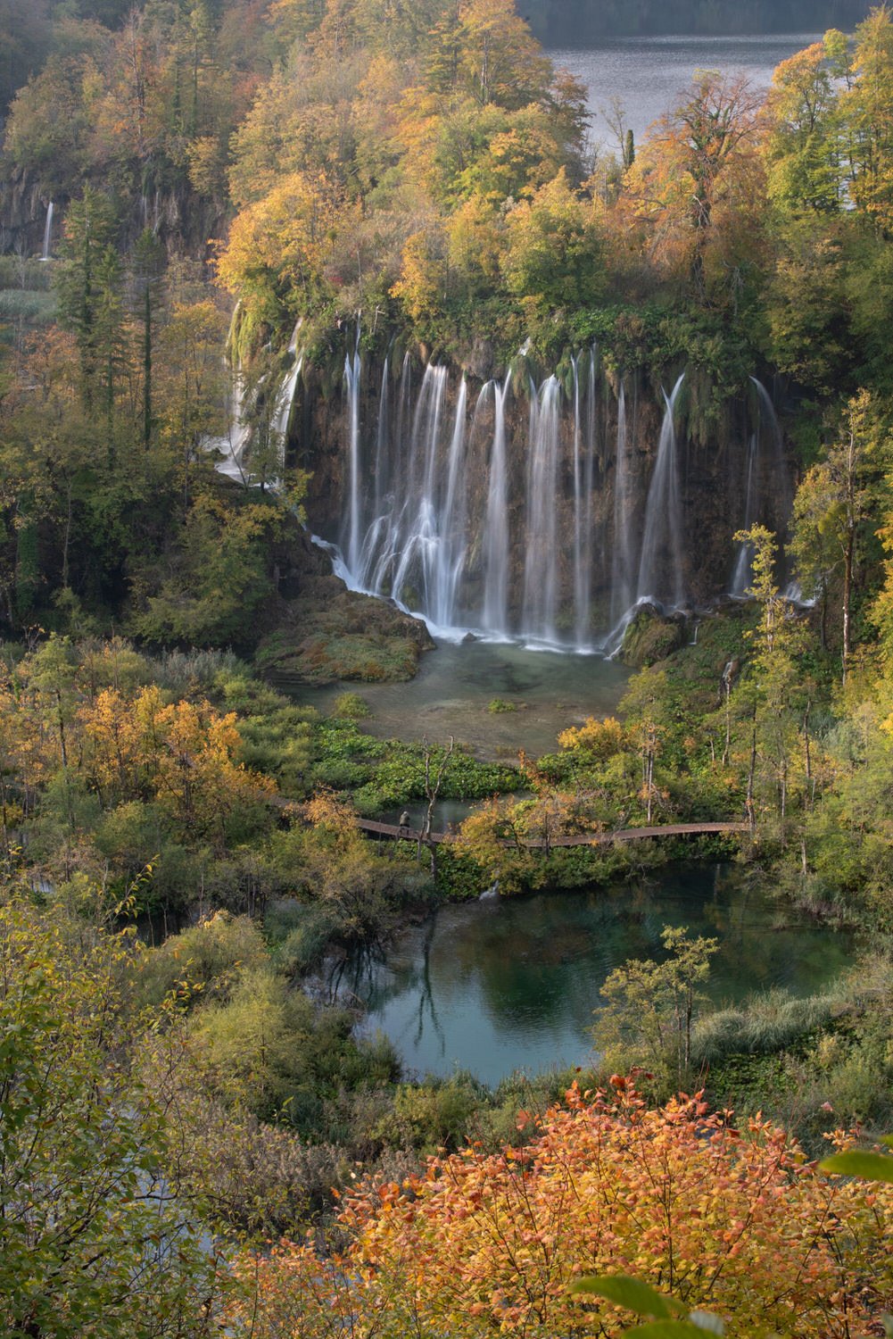 Waterfall and Lake – Croatia

  Land + Terrain, Water + Edges  	