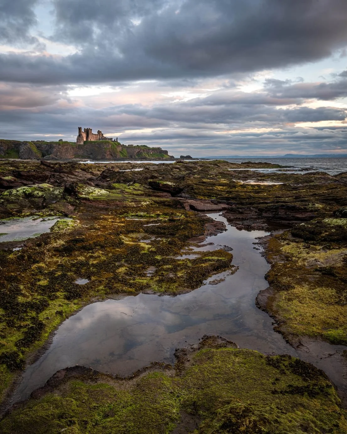 Tantallon Castle – Scotland

  Land + Terrain, Water + Edges, Built Traces  	