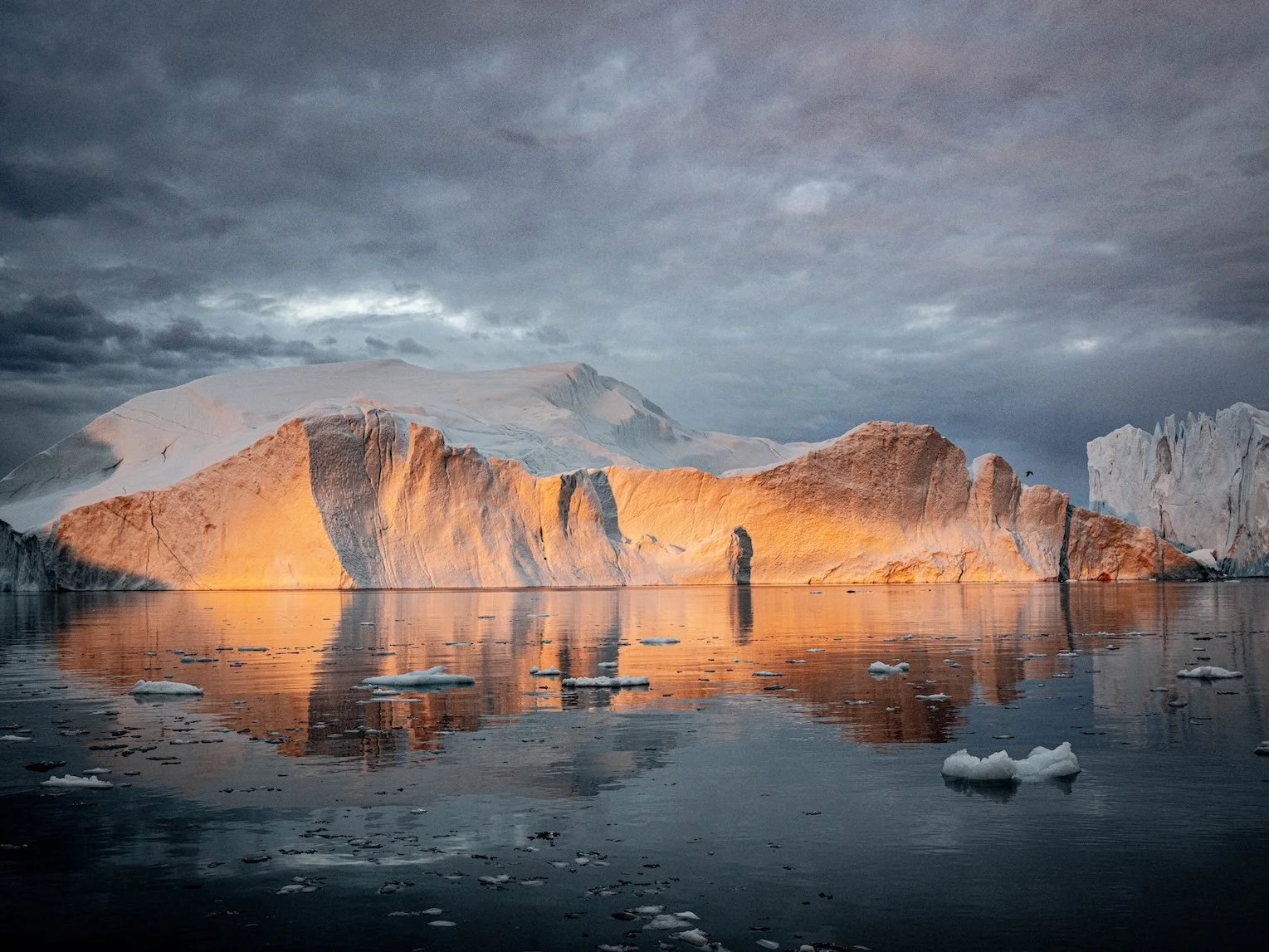 Burning Ice - Greenland 

  Land + Terrain, Water + Edges, Atmosphere + Light  