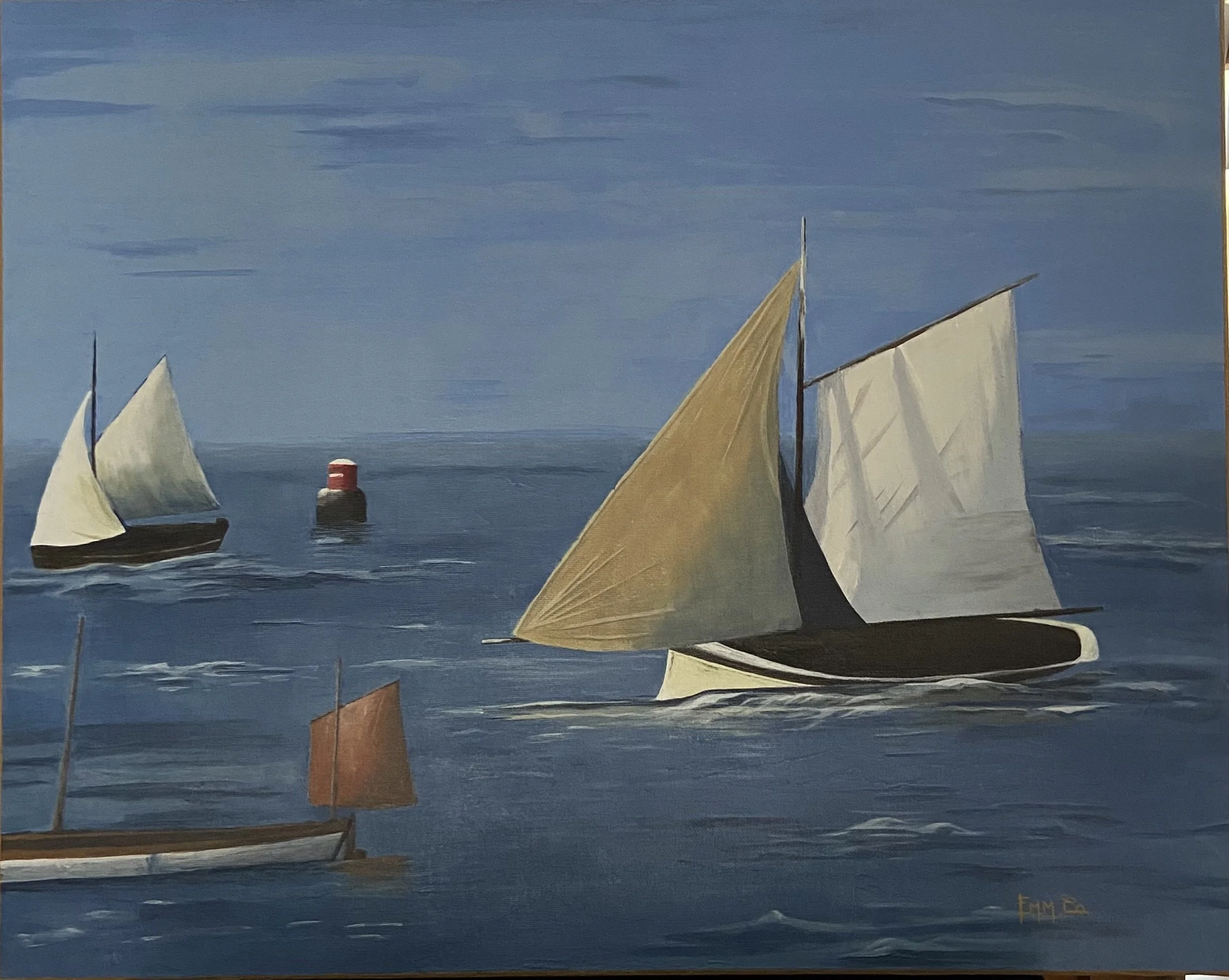 À distance