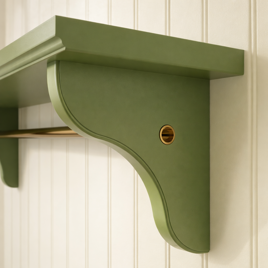 Fluted with Hole Bracket