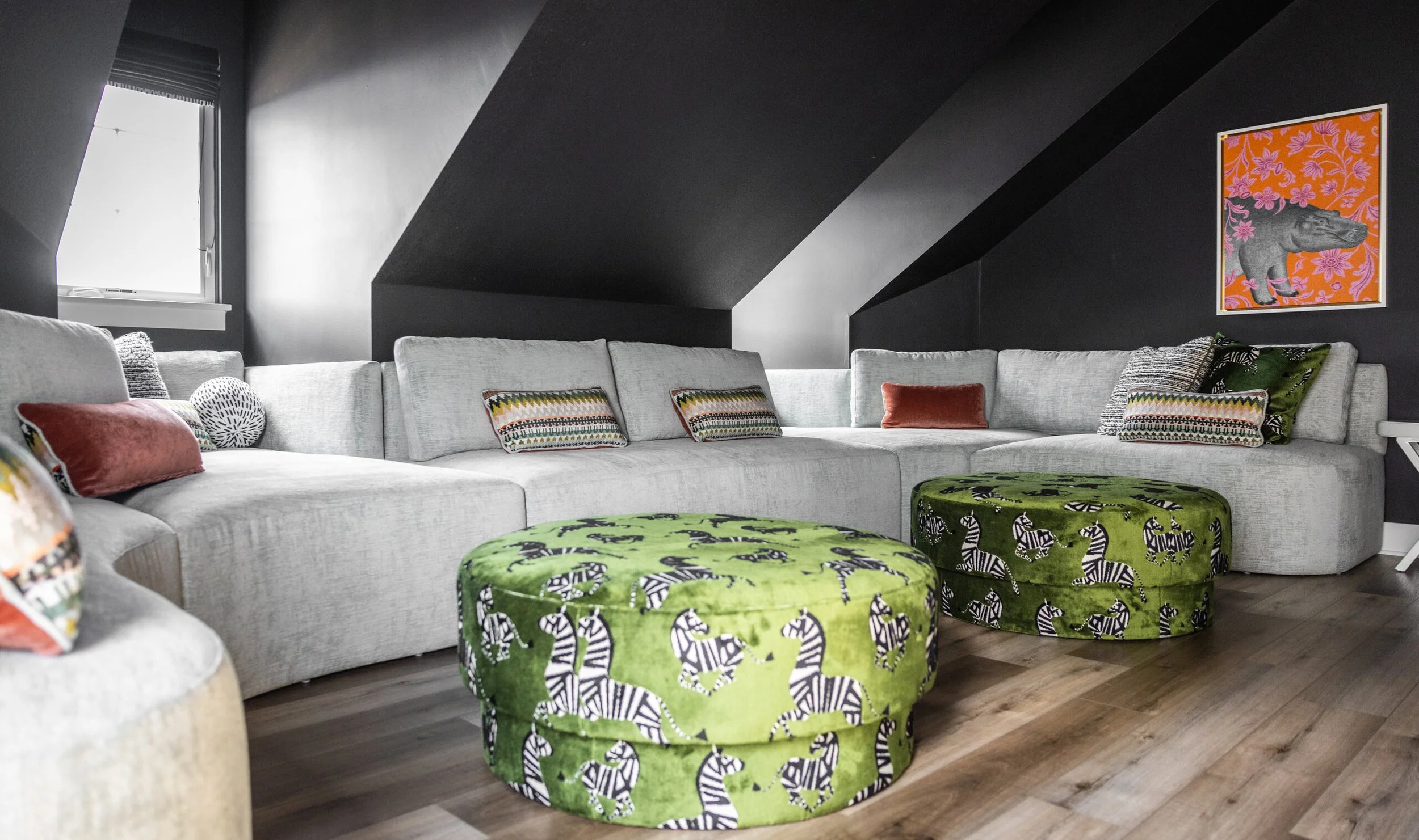 Custom furniture to make a space work  
