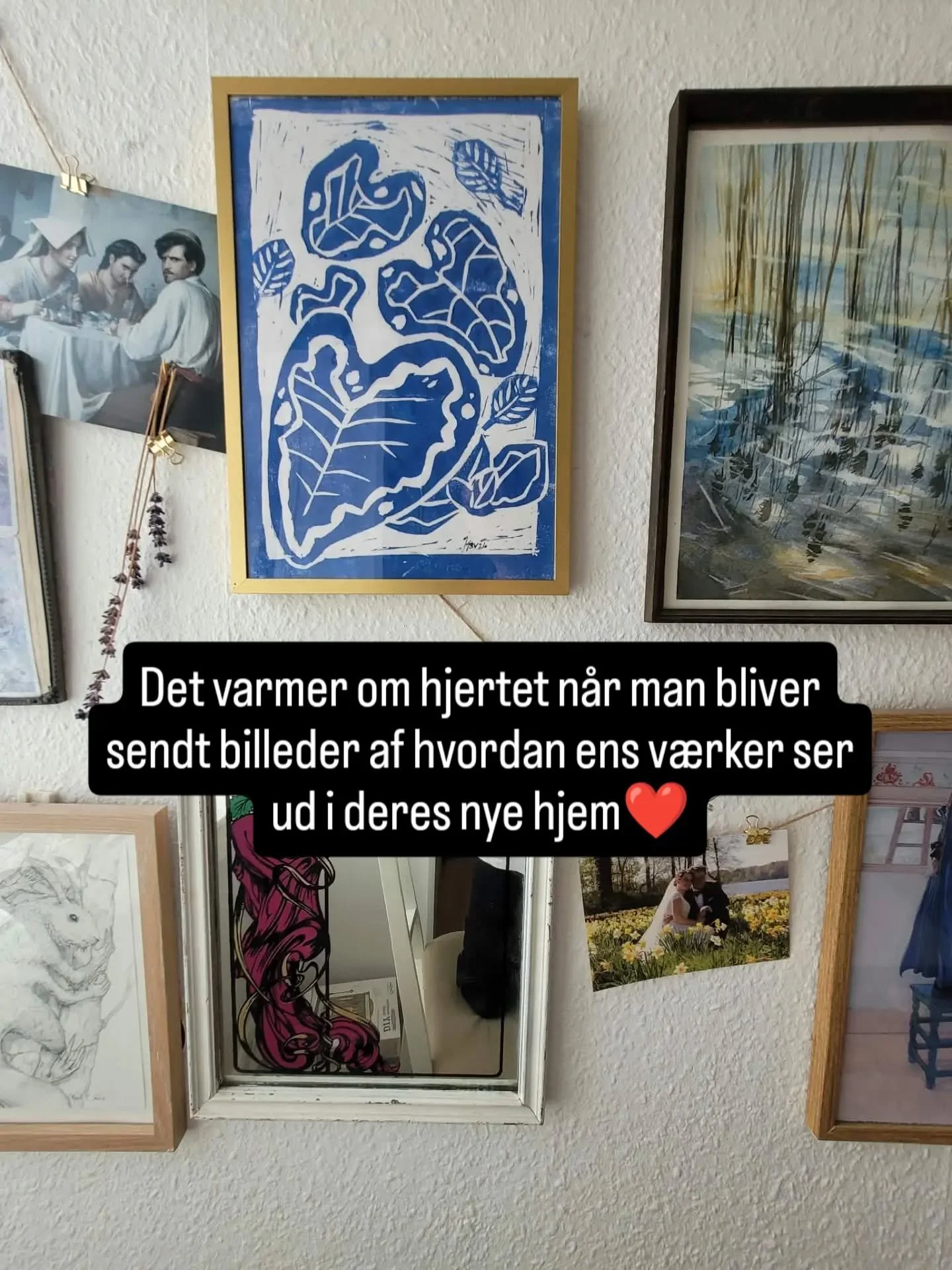 Tak til @fagerlund_illustration  for de flotte fotos. Sikke et fint nyt hjem det har f&aring;et❤️