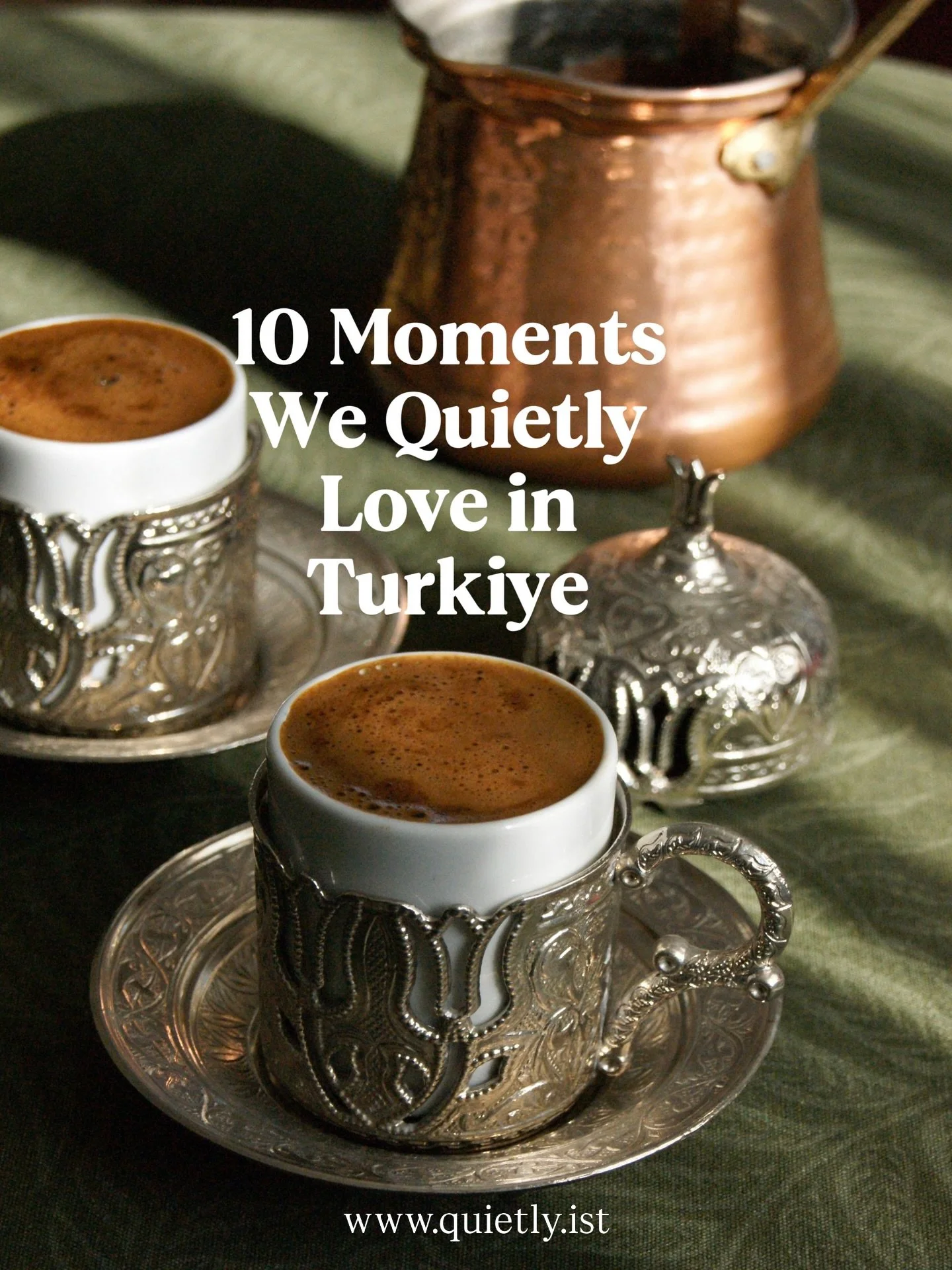 Moments we quietly love in Turkiye.

Where ancient heritage, modern living, and understated luxury meet. Curated through a concierge lens-for those who value time, privacy, and effortless access.

From breakfasts with a view to midnight Istanbul, her