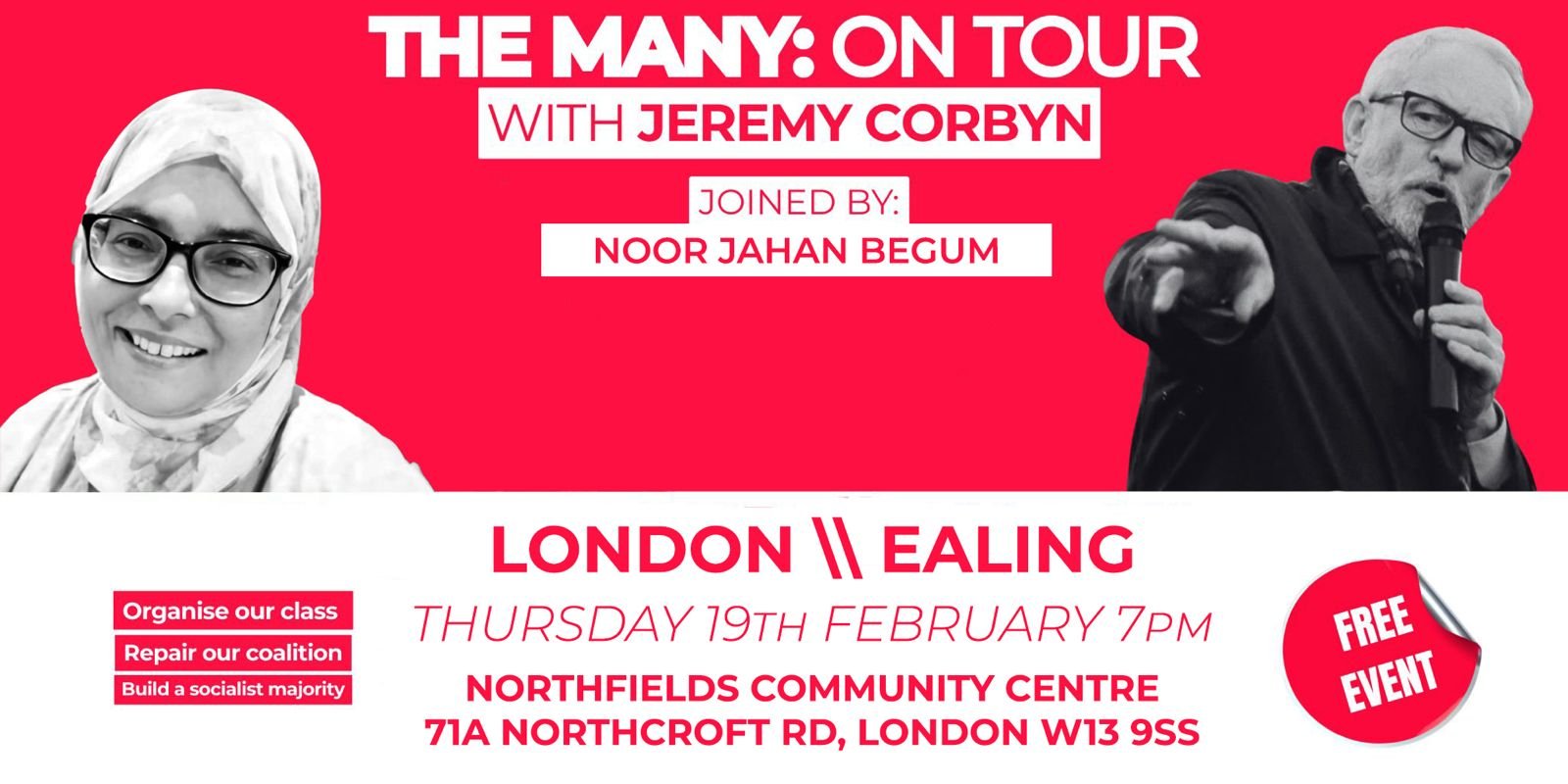 The Many On Tour: London