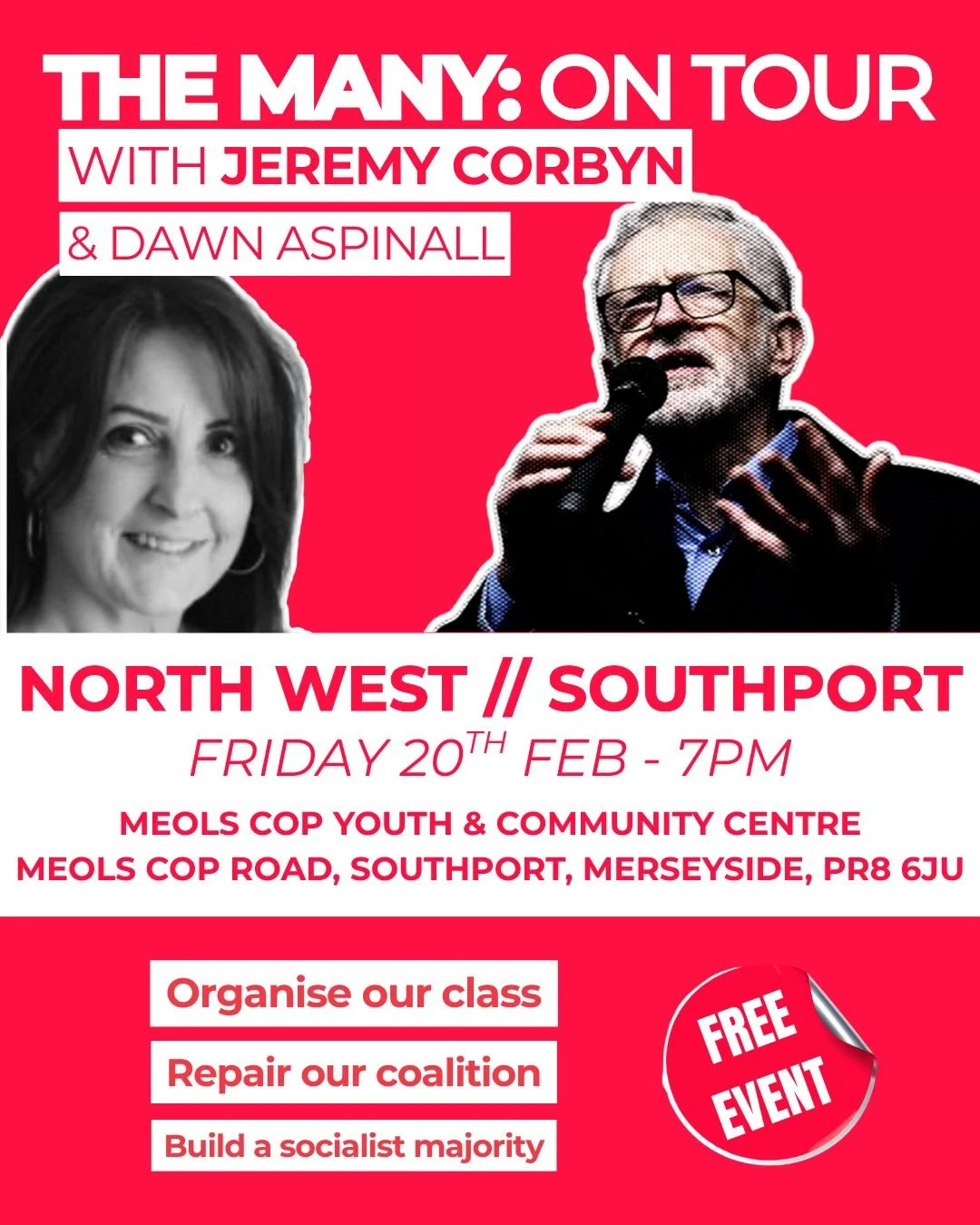 The Many On Tour: Southport