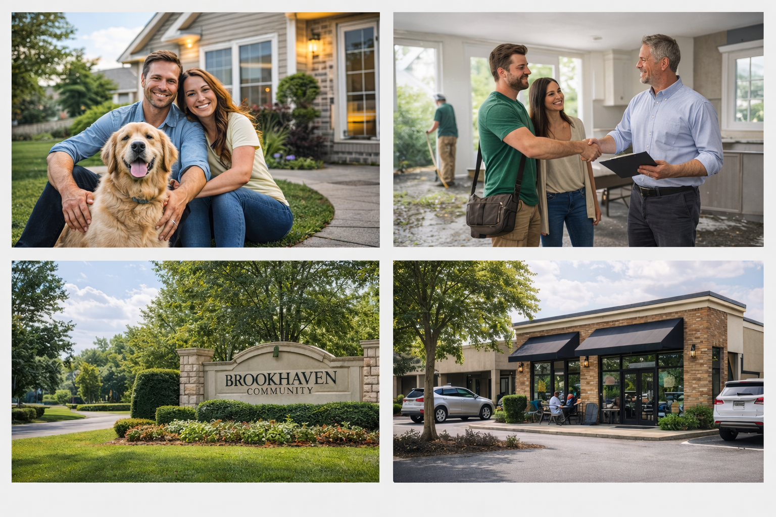 Residential and small commercial properties maintained through ongoing lawn, landscape, and exterior care services.