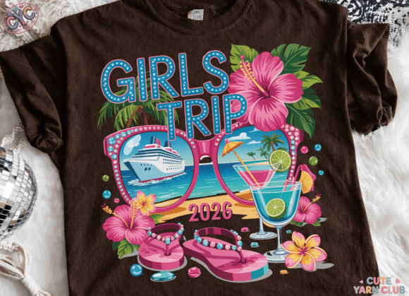 Girls Trip 2026 Vacation T-Shirt