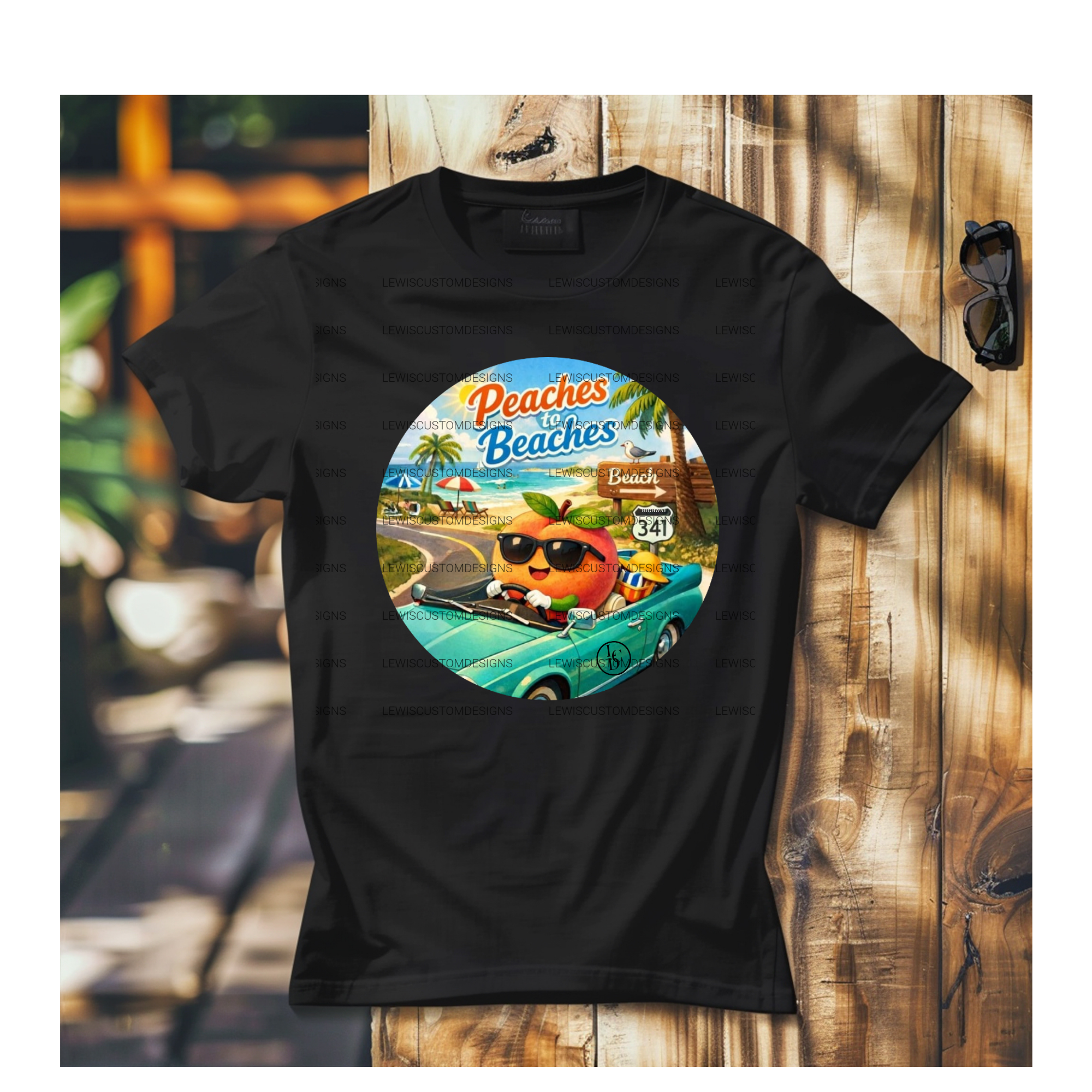 Peaches to Beaches Yard Sale T-Shirt