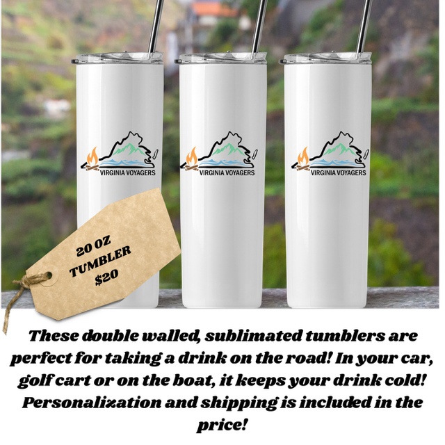 Virginia Voyagers 20oz tumbler