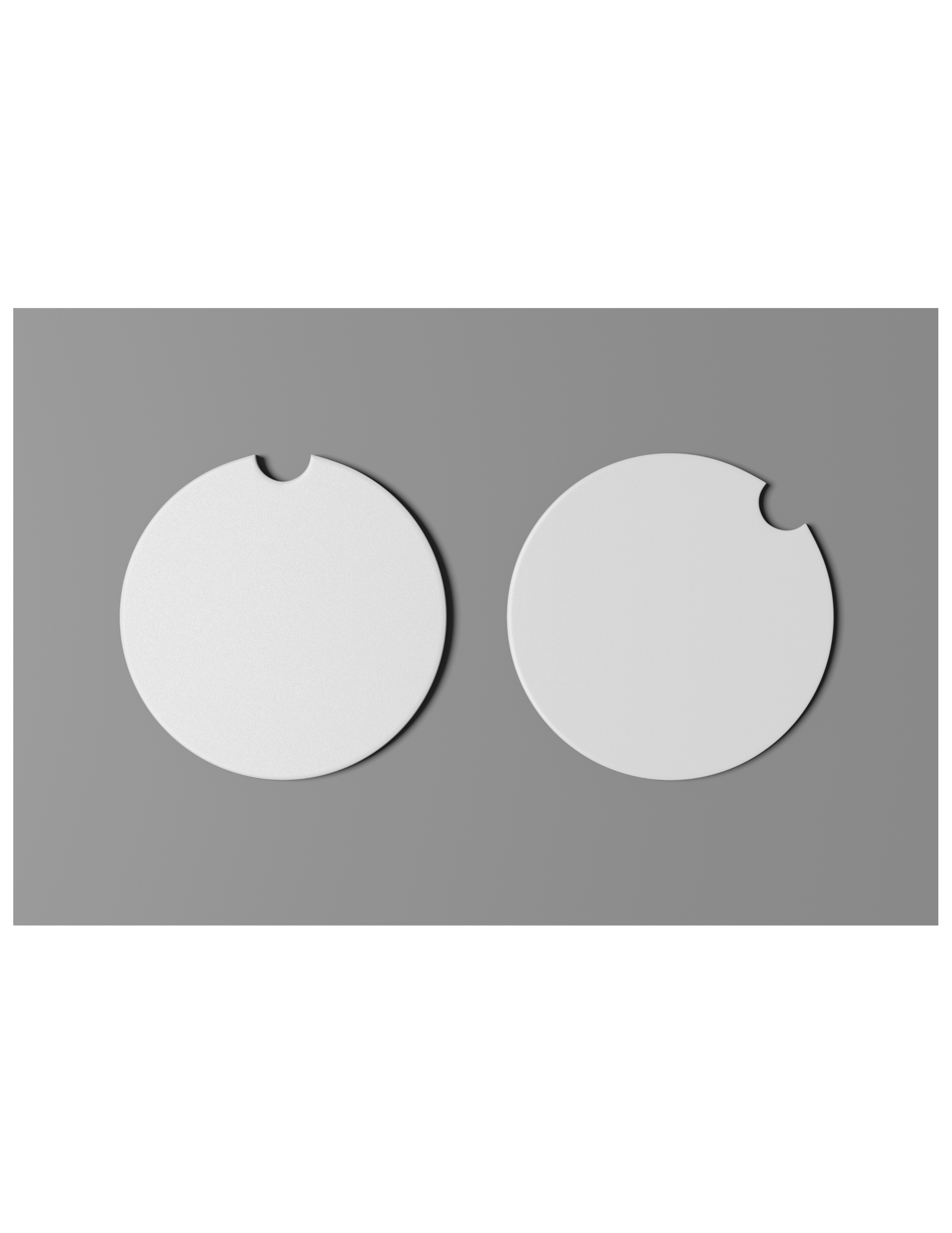 Ceramic Car Coasters