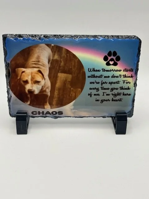 Another rectangle slate custom made for a customer.