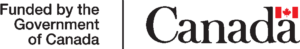 Logo with Canadian flag and text 'Funded by the Government of Canada' and 'Canada'