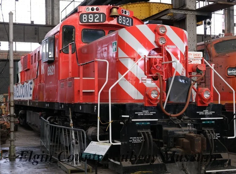 CPR 8921 "The Empress of Agincourt" at the Elgin County Railway Museum