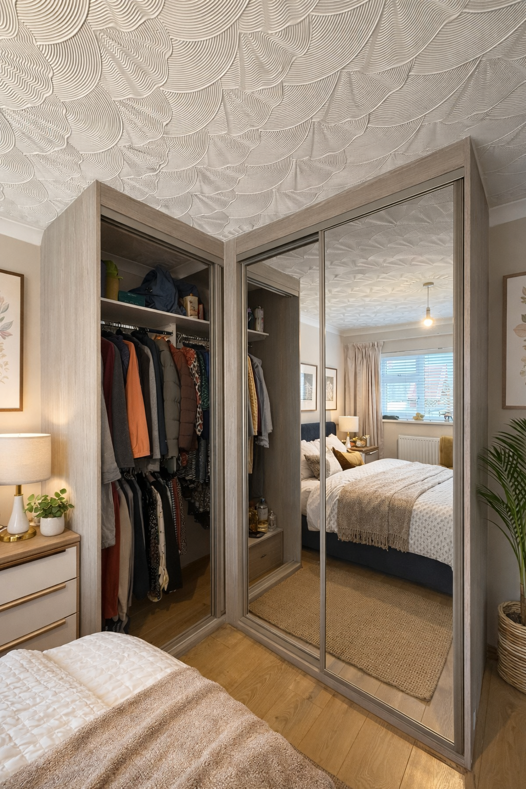 L-Shaped Fitted Sliding Wardrobes